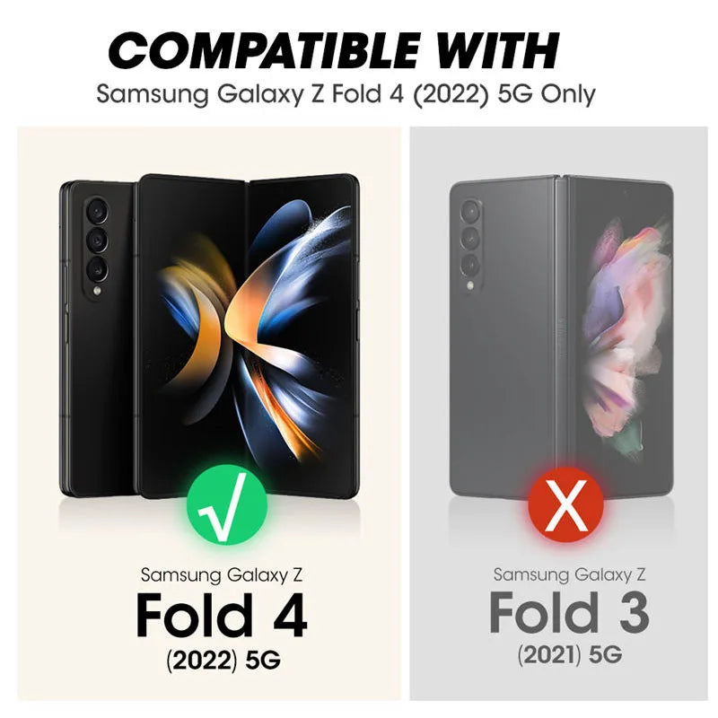 Polycarbonate Full-Body Rugged Case For Samsung Galaxy Z Fold 4