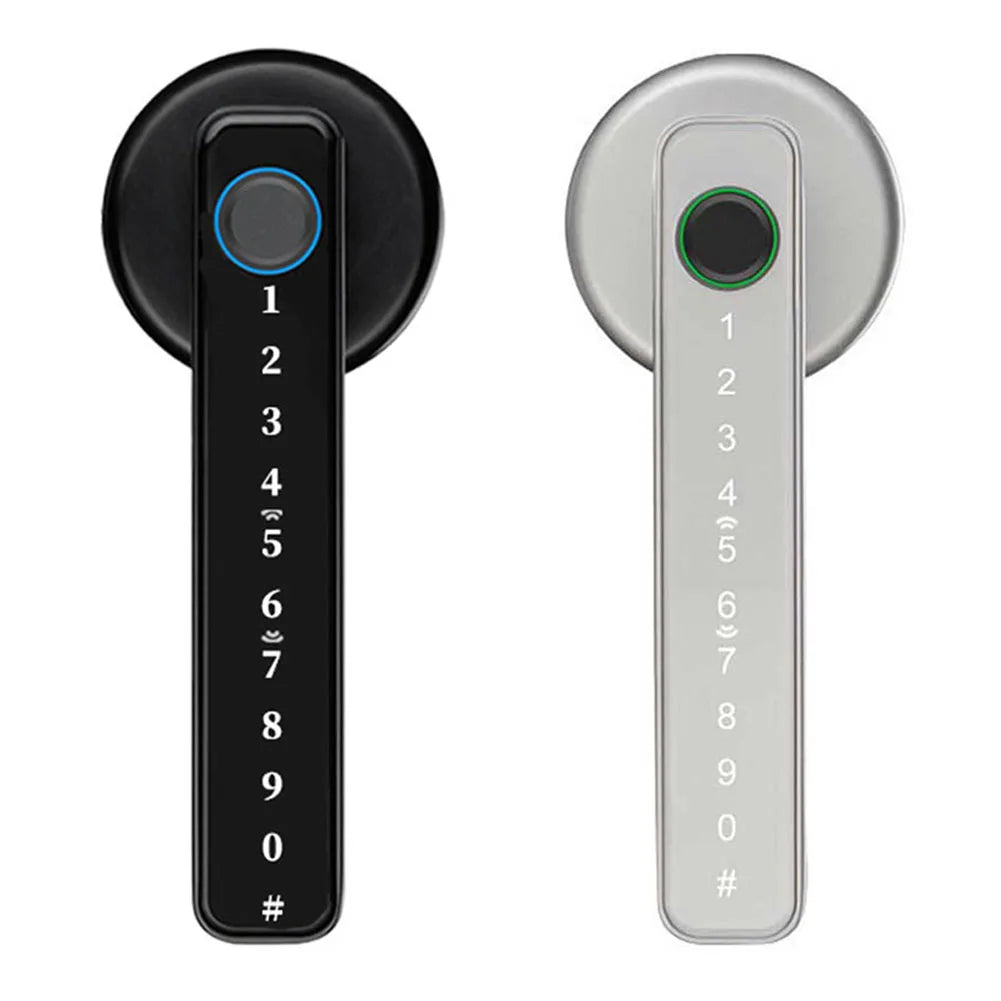 Aluminium Alloy Fingerprint Digital Smart Touch Button Door Lock