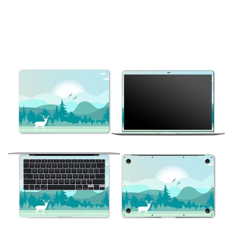 PVC Protective Printed Pattern Laptop Skin Cover