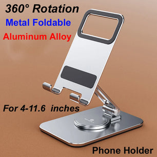 Aluminum Alloy Multi-Angle Rotation Universal Mobile Phone Holder