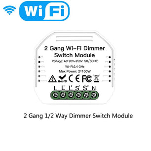 Moes Plastic Smart Voice Control Universal Switch Module