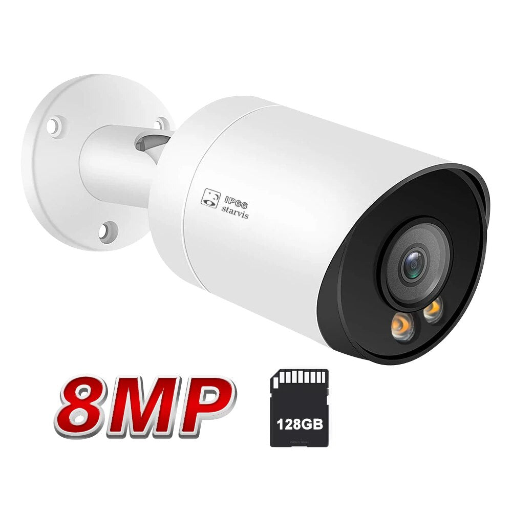 Boavision 8MP Night Vision High Speed Auto Tracking Bullet Camera