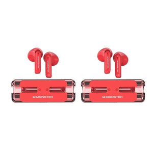 2 PC Metallic Dynamic Wireless Low Latency HIFI Gaming Earphones