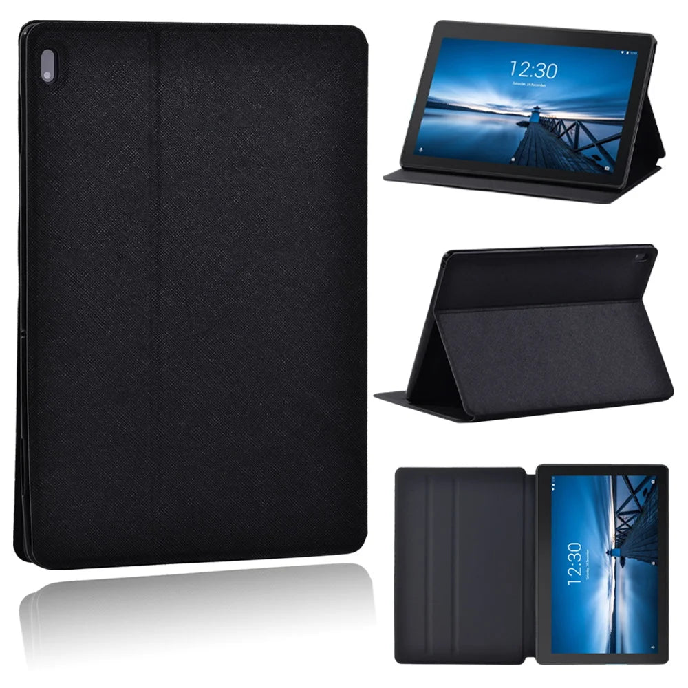 Leather Shockproof Solid Tablet Cover Compatible For Lenovo