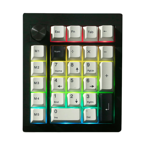 Plastic Wireless 2.4 GHz Bluetooth 5.0 RGB Backlight Keyboard