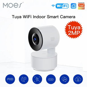 Moes 1080P Night Vision Automatic Tracking Security Camera