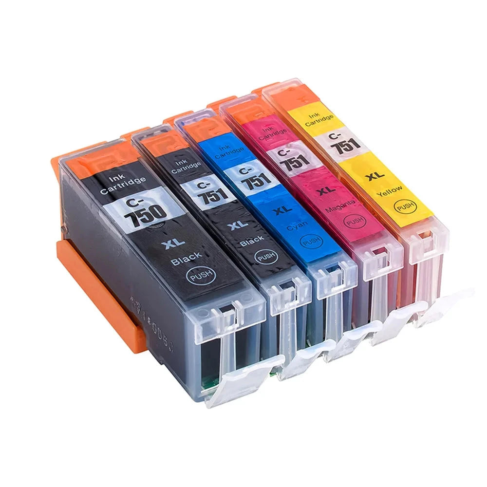 PGI-750 CLI-751 Ink Cartridge For Canon PIXMA MG5470 MG5670