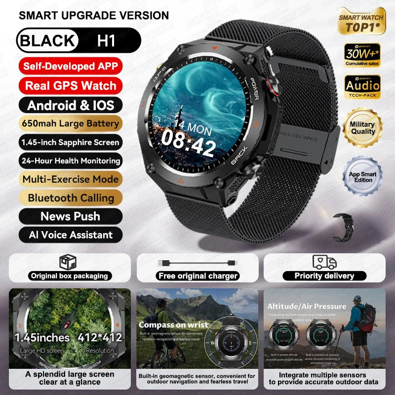 Silica Gel Sports Fitness Tracker Bluetooth Waterproof Smart Watch