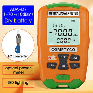 2-IN-1 Hybrid Optic Reflectometer Single Mode Fiber Cable Tester