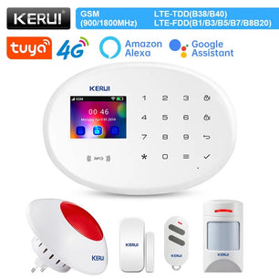 Kerui Plastic Smart Wireless Home Door Windows Security Sensor Kit