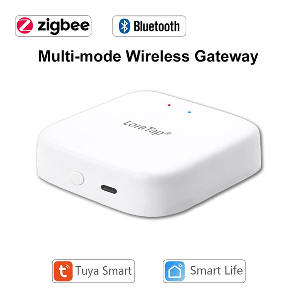 LoraTap Plastic ZigBee Wireless Temperature and Humidity Sensor