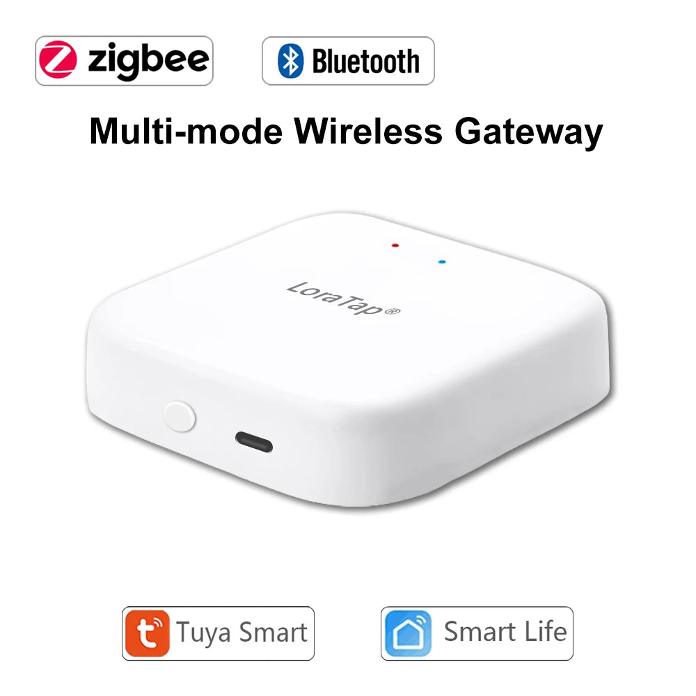 LoraTap Plastic Smart Life ZigBee 3.0 3 Gang Wireless Remote