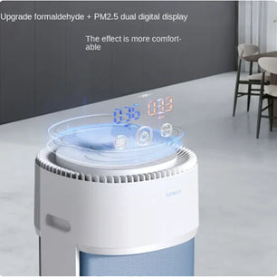 500m³/h USB Power Digital Display Silent Desktop Air Purifier