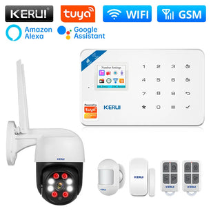 Kerui Plastic Smart Wireless Motion Detector Security Sensor Kit