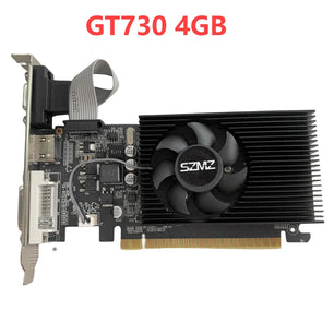 4GB Capacity DDR3 GT610 GT730 High Quality Video Graphics Card