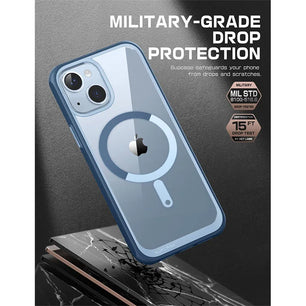 Polycarbonate Full-Body Rugged Bumper Case For iPhone 14 Plus