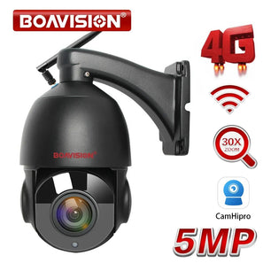 Boavision 5MP Night Vision High Speed Auto Tracking Dome Camera