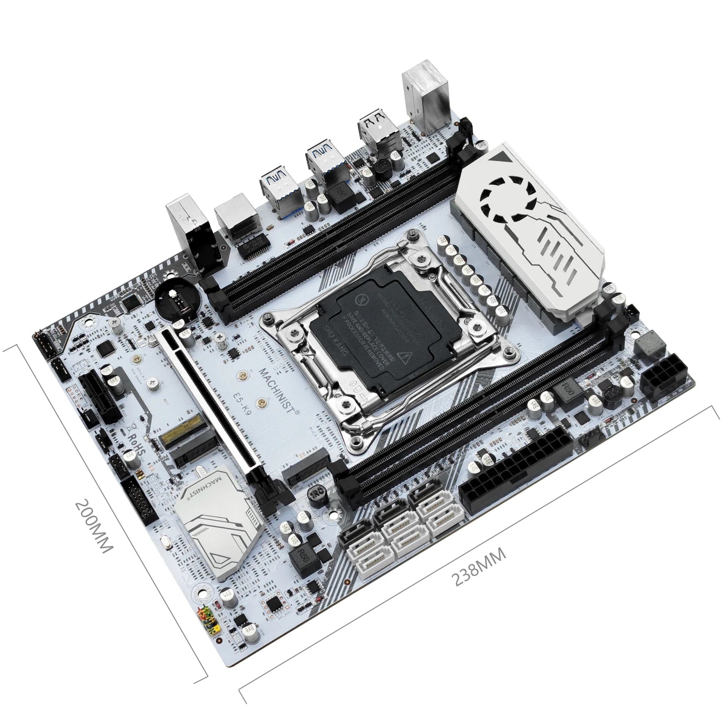 Machinist LGA 2011-3 Xeon E5 K9 V2 2683 V4 Desktop Motherboard Set