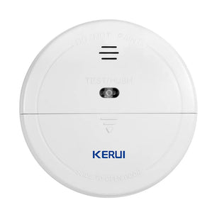 Kerui Plastic Smart Fire Smoke Alarm Detection Optical Home Sensor