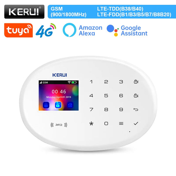 Kerui Plastic Smart Wireless Home Door Windows Security Sensor Kit