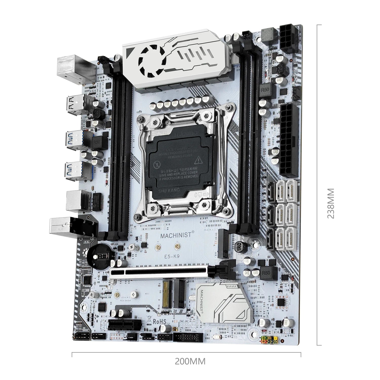 Machinist LGA 2011-3 Intel Xeon E5 2680 V4 Desktop Motherboard Set