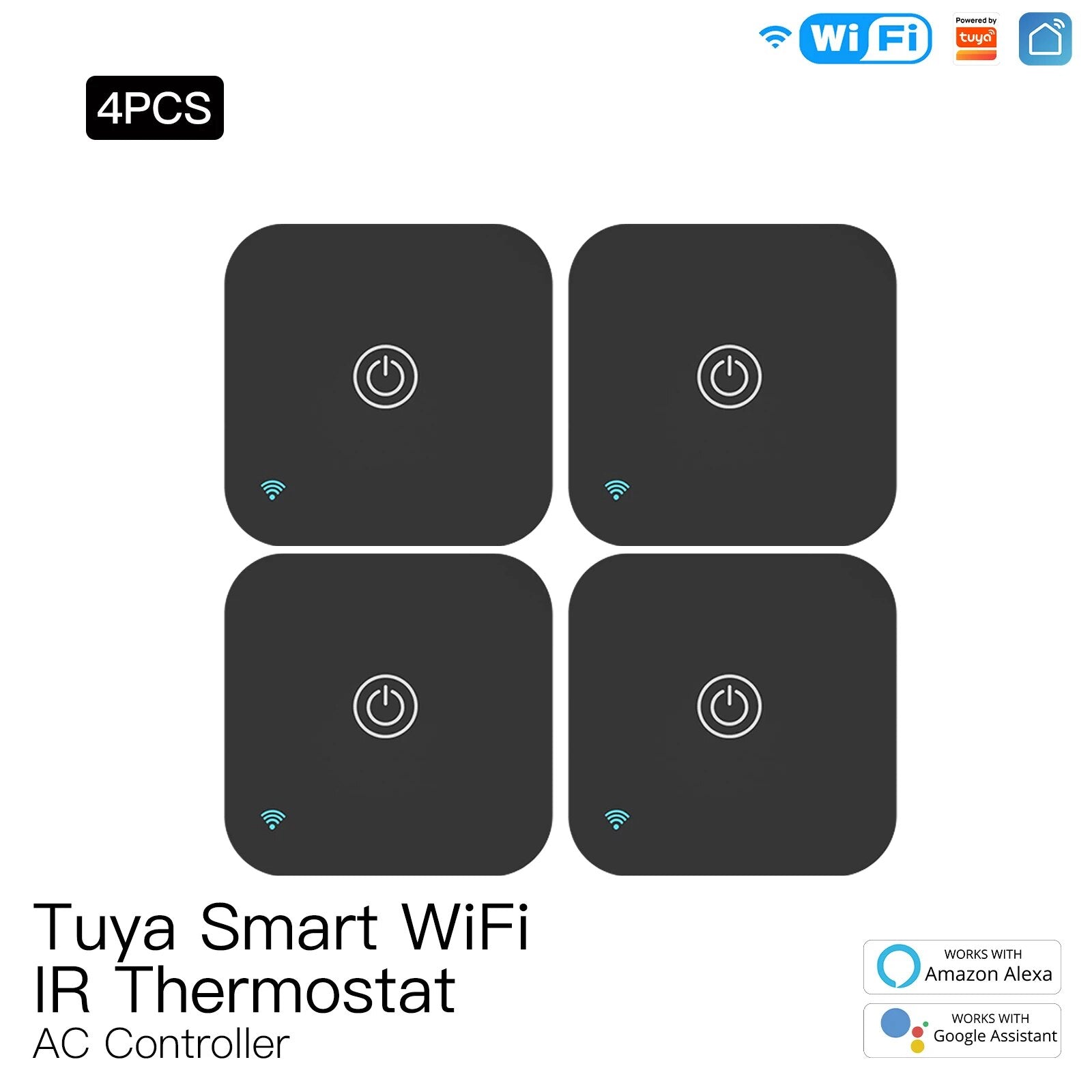 Moes Air Quality Detector Portable Smart Wireless Humidity Sensor