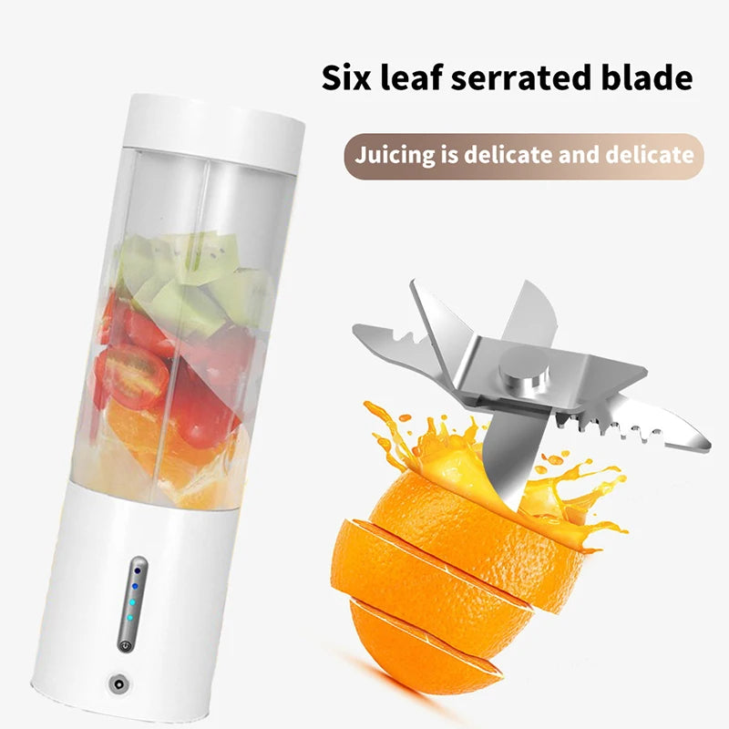 500ML Plastic Multifunctional Portable Mini Food Blender Mixer