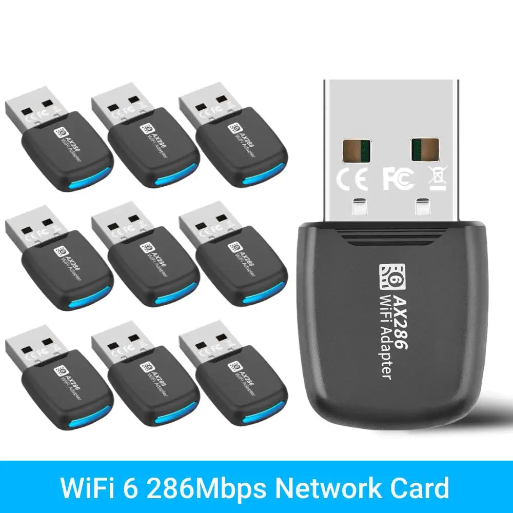 300Mbps Wireless USB 2.0 Mini Network Card Dongle for Laptop