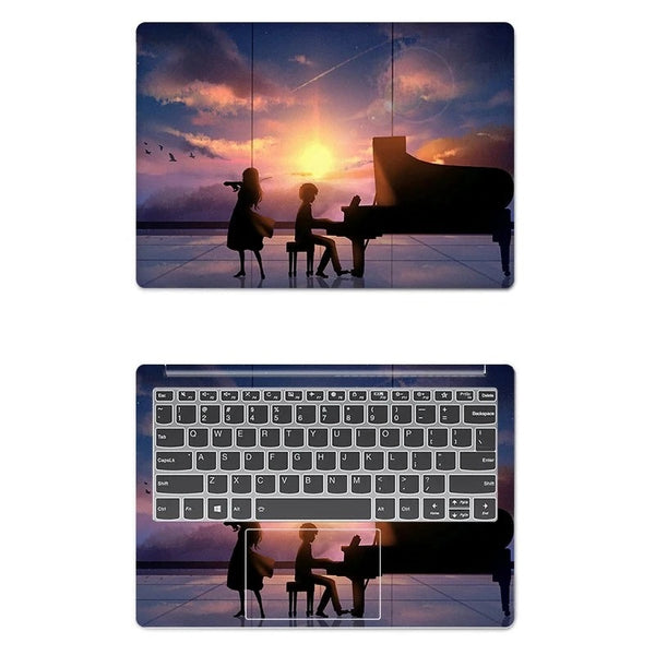 PVC Protective Sky Pattern Laptop Sticker Skin Cover