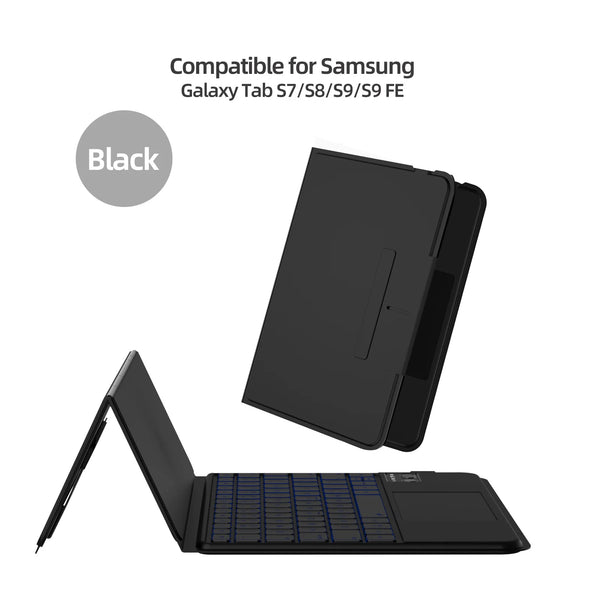 Bluetooth Backlight Keyboard For Samsung Galaxy Tab S7/S8/S9/S9FE