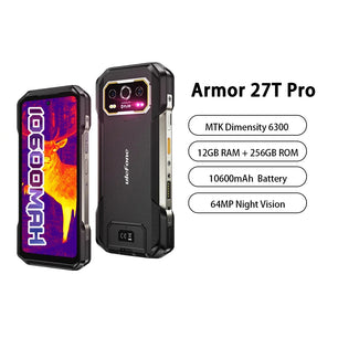 Rubber Rugged 15600mAh 12GB RAM 256GB ROM 6.78 Inches Smart Phone