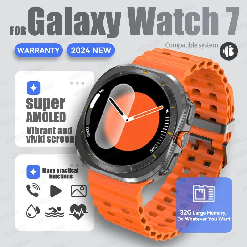 Fine Steel Amoled Display Round Shape Bluetooth Smart Sport Watch