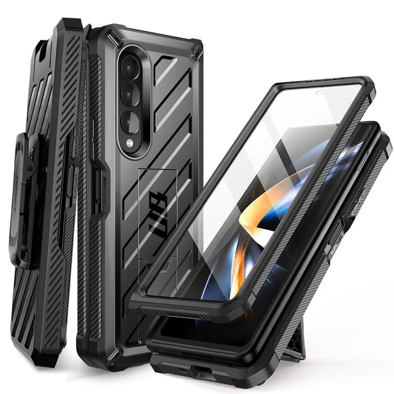 Polycarbonate Full-Body Rugged Case For Samsung Galaxy Z Fold 4