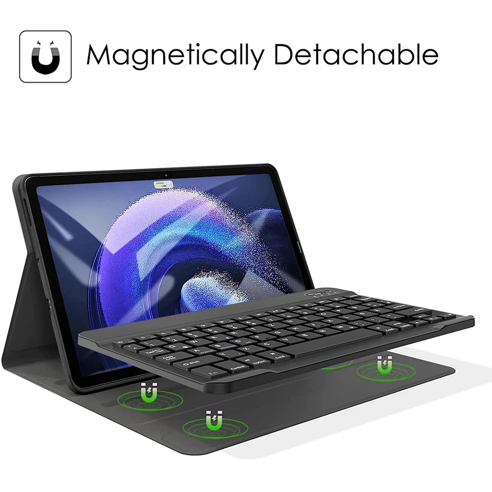 Magnetic Detachable Bluetooth Keyboard For Xiaomi Pad 6/6 Pro 11 Inch