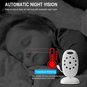 Boavision Wireless 2.0 Night Vision LCD  Baby Monitor Camera