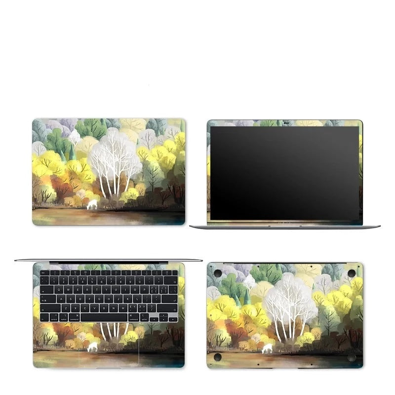 PVC Protective Printed Pattern Laptop Skin Cover