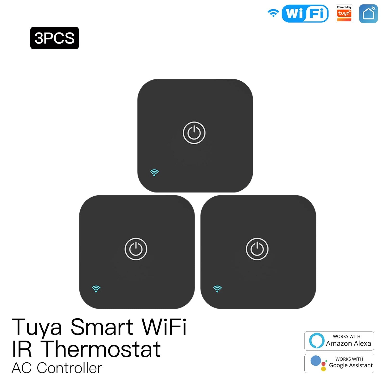 Moes Air Quality Detector Portable Smart Wireless Humidity Sensor