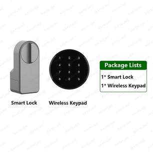 Stainless Steel Fingerprint Keypad Digital Smart Door Lock