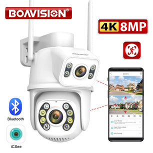 Boavision 8MP Night Vision Waterproof High Speed Dome Camera