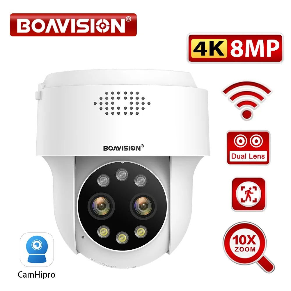 Boavision 8MP Night Vision Waterproof High Speed Dome Camera