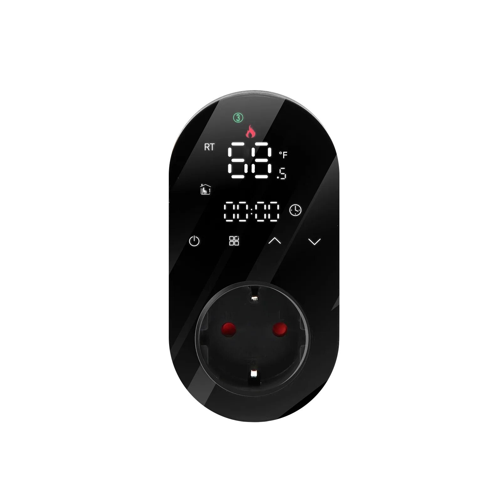 Moes 16A Socket PC+ABS WiFi Thermostat Remote Control Plug