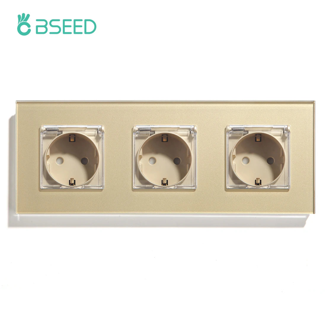 Bseed 16A Glass Panel Wireless WIFI Control Smart Power Socket