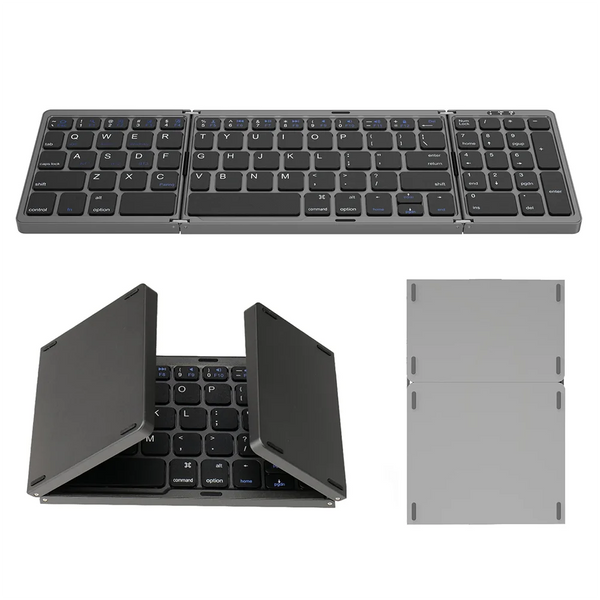 Foldable Plastic Wireless Numeric Keypad Bluetooth Mini Keyboard