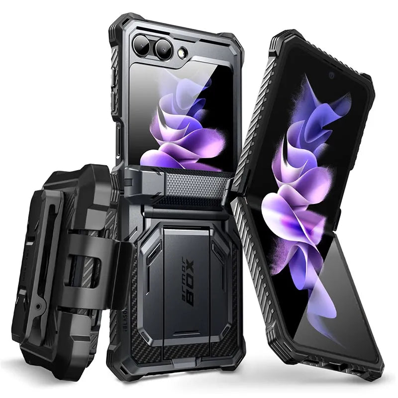 Polycarbonate Full-Body Bumper Case For Samsung Galaxy Z Flip 5