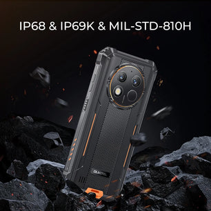 Rubber Rugged 10000mAh 6GB RAM 256GB ROM 6.52 Inches Smart Phone