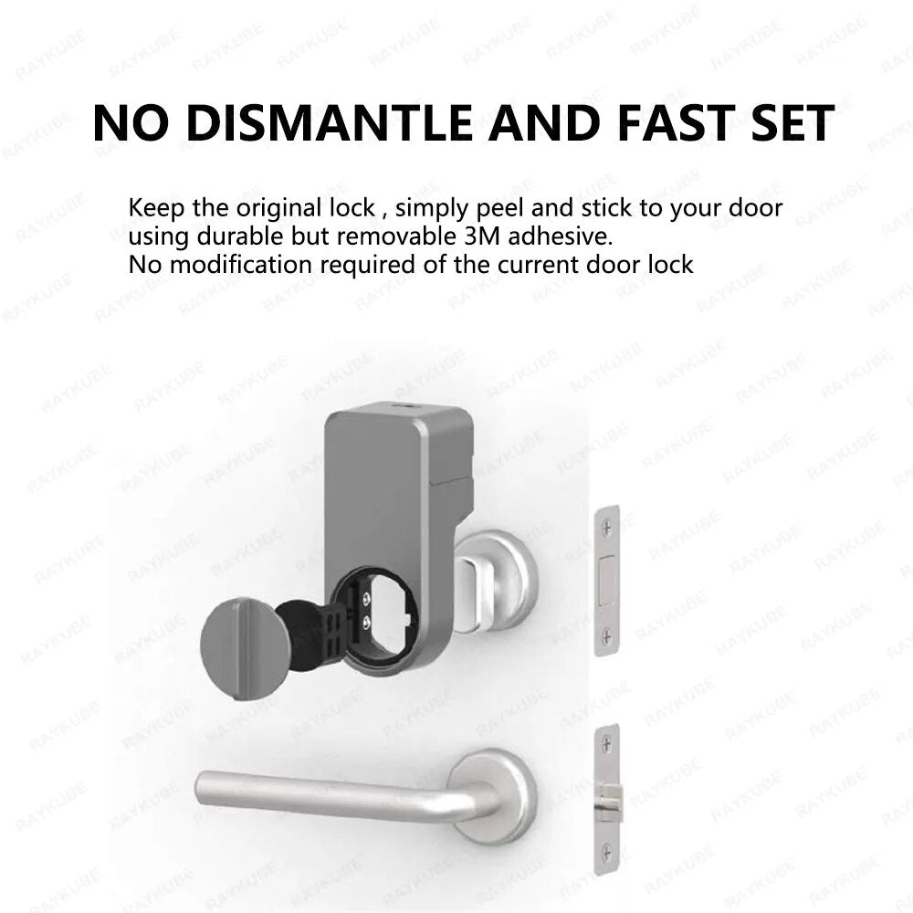 Stainless Steel Fingerprint Keypad Digital Smart Door Lock