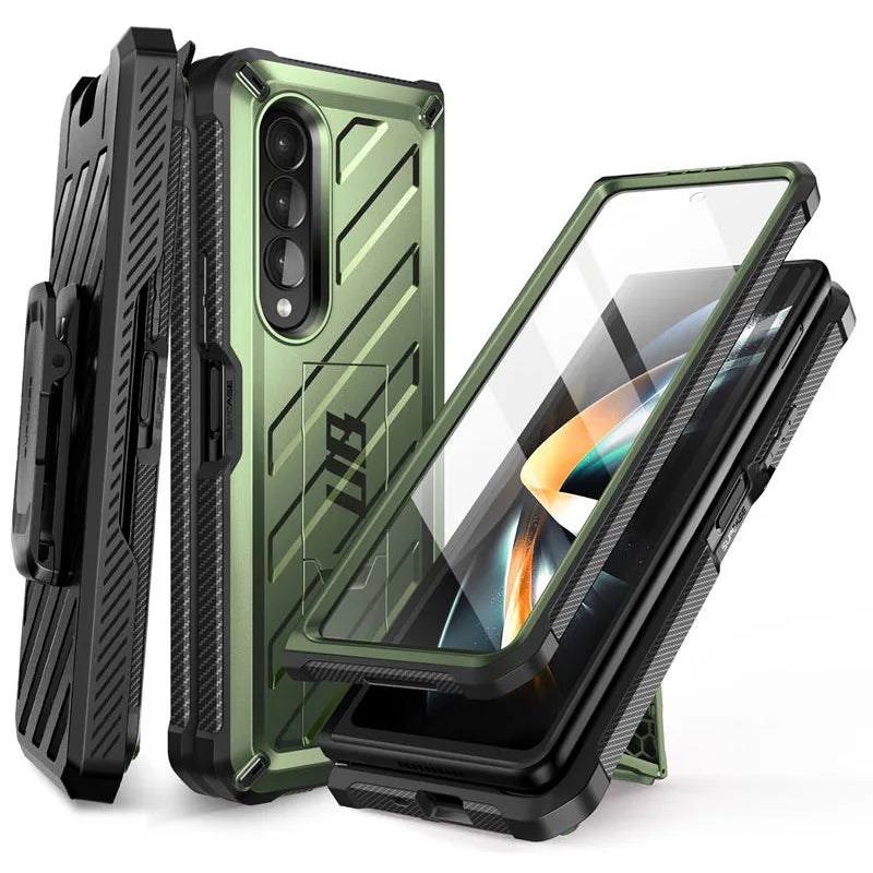 Polycarbonate Full-Body Rugged Case For Samsung Galaxy Z Fold 4