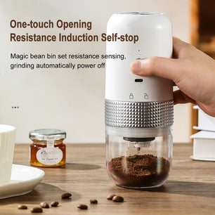 Plastic Professional Portable Kitchen Electric Coffee Grinder