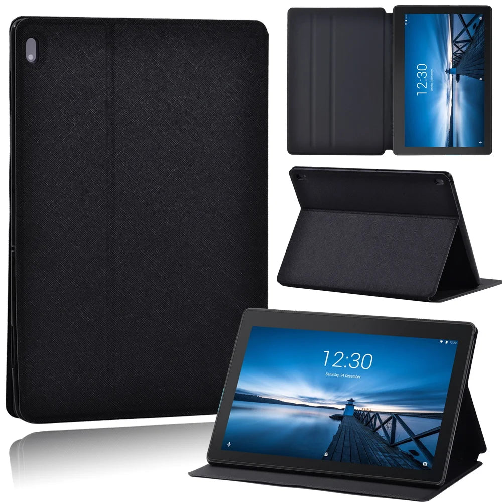 Leather Shockproof Folio Cover Compatible For Lenovo Tablet