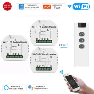 Moes Plastic Smart Voice Control Universal Switch Module